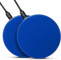 2Pcs Wireless Charger,15W Max Wireless Charging Pad Compatible with iPhone16/16Plus/16Pro /iPhone15/15Pro/15Plus/iPhone14/iPhone13/12/11/X/XR/XS/SE/8,Samsung Galaxy S25/S24/S23/S22/S21/S20/S10 (Blue)