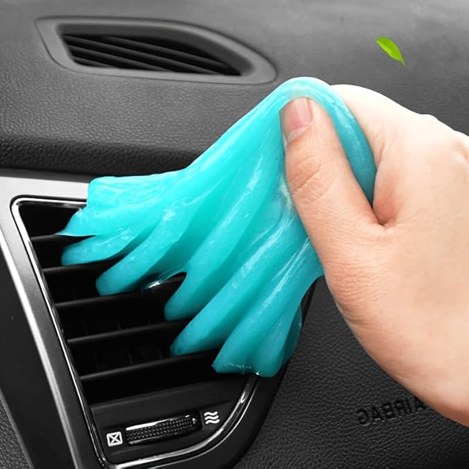 Universal Car Cleaning Gel – Interior Detailer Putty for Auto Vents, Dashboard & Crevices Magic Dust Remover Slime for Car Detailing & Deep Clean Supplies