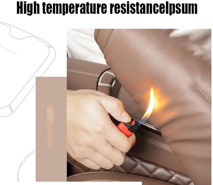 2026 New Skin-Friendly & Dirt-Repellent Leather Seat Cushions, Ergonomic Memory Foam Lumbar Support, Non-Slip Breathable Cover, Removable Washable, Ideal for Drivers & Office Long Sitting (black)