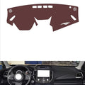 Leather Dashboard Cover Compatible with SubaruSubaru WRX 2018-2019，Dash Cover, Non-Slip Dash Cover, Dash mat Dashboard Cover, Interior Dash Covers