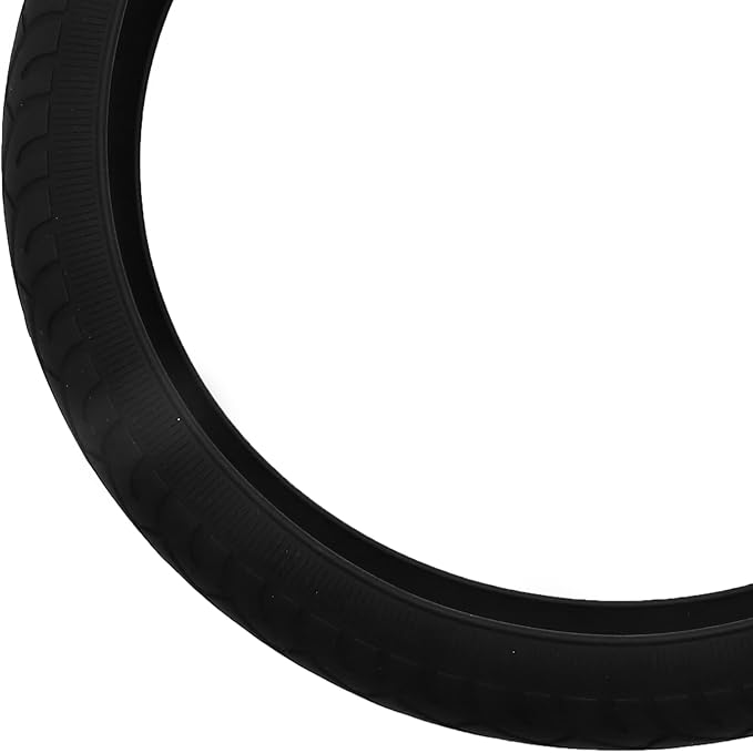 uxcell Universal Black Silicone Anti-Slip Steering Wheel Cover Protector for Car Vehicle