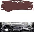 Leather Dashboard Cover Compatible with Buick Envision (No Warning Light、no Speakers)，Dash Cover, Non-Slip Dash Cover, Dash mat Dashboard Cover, Interior Dash Covers