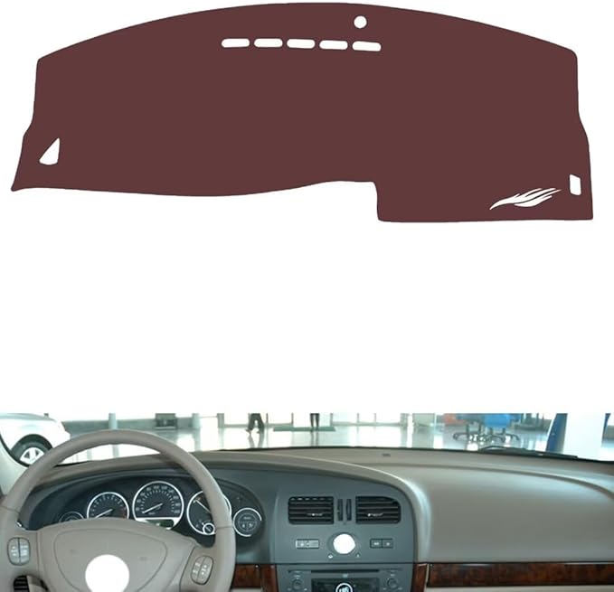 Leather Dashboard Cover Compatible with Buick Old Regal 2004-2008，Dash Cover, Non-Slip Dash Cover, Dash mat Dashboard Cover, Interior Dash Covers