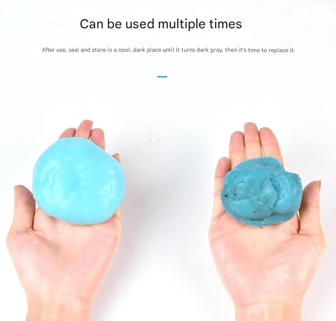 Car Cleaning Gel for Mazda CX-3 2015 2016 2017 2018 2019 2020 2021, 200g × 2 Pack Car Interior Cleaner Slime, Auto Detailing Tools, Auto Dust Car Crevice Cleaner
