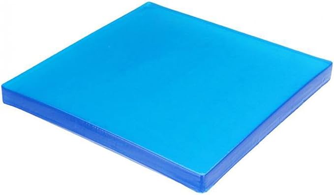 Motorcycle Seat Gel Pad Shock Absorption Mats Comfort DIY Soft Cooling Car Truck Seat Cushion for Peterbilt Freightliner Reduce Fatigue Long Driving Pad 25 x 22 x 1cm