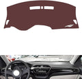 Leather Dashboard Cover Compatible with Buick Excelle 2018-2020，Dash Cover, Non-Slip Dash Cover, Dash mat Dashboard Cover, Interior Dash Covers
