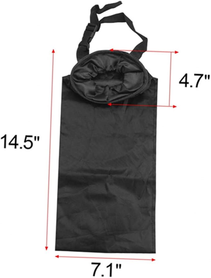 AISIBO Car Trash Can Washable Eco-Friendly Hanging Seat Back Car Garbage Bag for Travel (2 Pack)