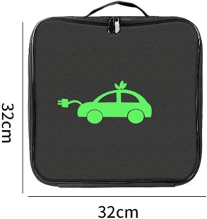 Waterproof EV Storage Bag, Cable Cover, Wear-resistant, Lightweight, EV Organizer for Electric Vehicle, Square Shape