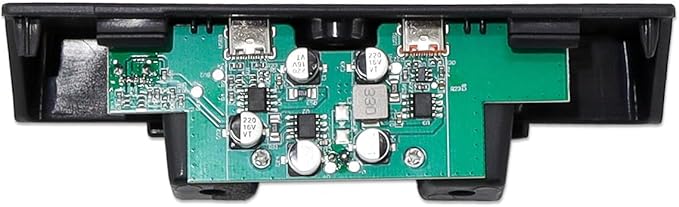 IAG I-Line Dashboard USB Expansion Dock Hub for Ford Bronco 2021+ 2/4 Door (Not Sport), 3 Ports Charging Station with 1 USB-A, 2 USB-C