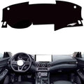 leather dashboard cover Compatible with Nissan sylphy 2023，dash cover（black）