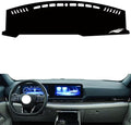 leather dashboard cover Compatible with Ford EQUATOR，dash cover（black）