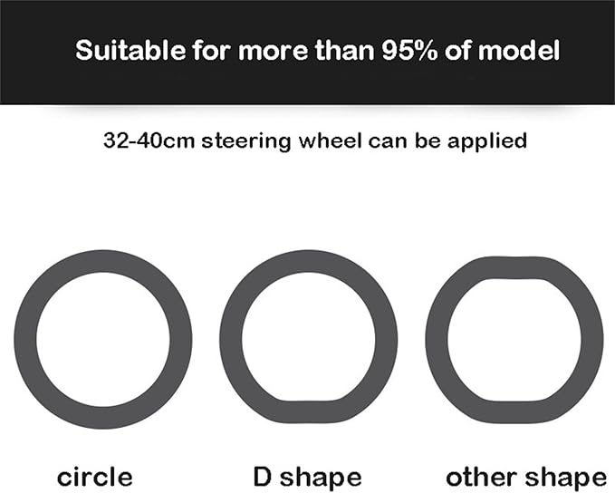 Cool Non-Slip Silicone Steering Wheel Protector, Protective Cover, Non-Slip Steering Wheel Cover, Soft Silicone Steering Wheel Cover (Purple)