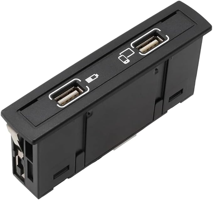 EUPLI Car Dashboard USB Sockets for Mercedes CLS A Class GLA CLA GLE A1728202100 Dual USB Ports Charger Socket