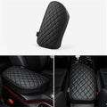Cnaurda Memory Foam Center Console Cover Cushion Pad Car Armrest Arm Rest Cover Cushion Compatible with Genesis GV70 2022-2024 Accessories (Black)