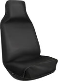 Xokaimeo Waterproof Front Car Seat Covers Black - Washable Front Car Seat Protectors with Anti Slip Bottom - Durable Auto Seat Cushions Universal Fit for Vehicles Cars SUV Trucks