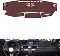 Leather Dashboard Cover Compatible with LEX GS 2012-2018，Dash Cover, Non-Slip Dash Cover, Dash mat Dashboard Cover, Interior Dash Covers