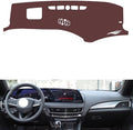 Leather Dashboard Cover Compatible with Cadillac CT5（HUD） 2024-2025，Dash Cover, Non-Slip Dash Cover, Dash mat Dashboard Cover, Interior Dash Covers