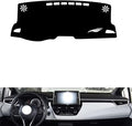leather dashboard cover Compatible with Toyota Allion，dash cover（black）