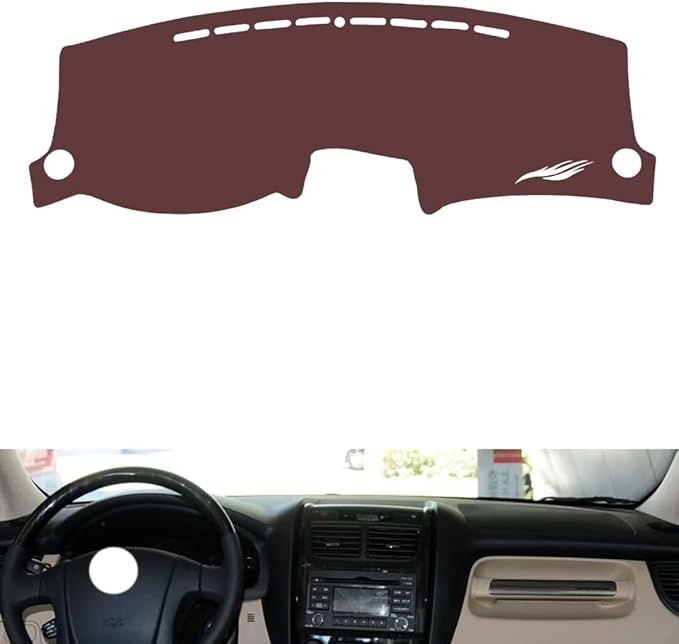 Leather Dashboard Cover Compatible with KIA Sportage，Dash Cover, Non-Slip Dash Cover, Dash mat Dashboard Cover, Interior Dash Covers