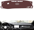 Leather Dashboard Cover Compatible with Cadillac CT6（Warning Light） 2016-2022,Dash Board Cover mat Anti-Slip Sun-Proof and dust-Proof(Brown)