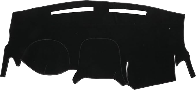 Dash Cover, Center Console Non-Slip Dashboard Carpet Mat for Dodge Grand Caravan 2011-2020 Polyester Black,1Pc