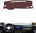 Leather Dashboard Cover Compatible with VW Compatible with Jetta VS5，Dash Cover, Non-Slip Dash Cover, Dash mat Dashboard Cover, Interior Dash Covers