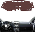 Leather Dashboard Cover Compatible with Nissan Qashqai (no Navigation) 2008-2015，Dash Cover, Non-Slip Dash Cover, Dash mat Dashboard Cover, Interior Dash Covers