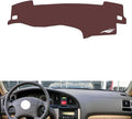 Leather Dashboard Cover Compatible with HyundaiHyundai Elantra (Full Coverage) 2004-2011,Dash Board Cover mat Anti-Slip Sun-Proof and dust-Proof(Brown)
