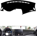 leather dashboard cover Compatible with HyundaiHyundai LA FESTA 2018-2021，dash cover（black）