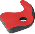 Car Seat Cushion & Lumbar Support Memory Foam Chair Pad, Back Support Pillow Chair Cushion for Office Reduce Tailbone Pressure & Improve Comfort(Rojo)