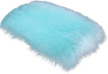 Center Console Cushion Pad Armrest Pad, Furry Armrest Cover, Car Interior Accessories, Blue