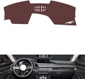 Leather Dashboard Cover Compatible with Mazda 3 Axela (NO HUD、Speaker) 2020-2025，Dash Cover, Non-Slip Dash Cover, Dash mat Dashboard Cover, Interior Dash Covers