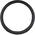Car Semi Truck Van Leather Steering Wheel Cover Fits 14 15 16 17 18 19 Inch Maximum Grip Non Slip Durable Universal Fit for Most Vehicles (40cm/15.7in,Black)