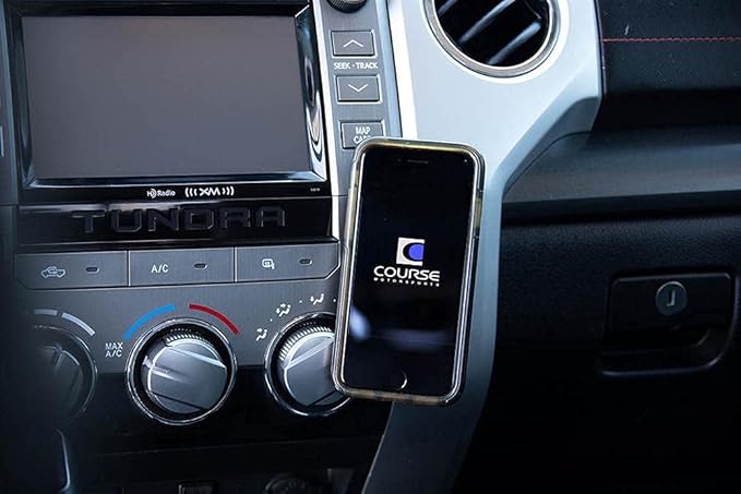 Course Motorsports DirectFit Magnetic Phone Mount and Car Phone Holder for Toyota Tundra (2014-2021) - Magnetic Head