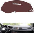 Leather Dashboard Cover Compatible with Citroen C5 2010-2016，Dash Cover, Non-Slip Dash Cover, Dash mat Dashboard Cover, Interior Dash Covers