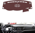 Leather Dashboard Cover Compatible with Jeep Grand Commander，Dash Cover, Non-Slip Dash Cover, Dash mat Dashboard Cover, Interior Dash Covers