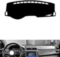 leather dashboard cover Compatible with HyundaiHyundai Reina 2017-2020，dash cover（black）