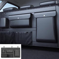 ERIDANUS Auto Accessories Fit for Toyota VENZA 2024 2023 2022 2021 Car Back Seat Organizer Multi-Pocket Storage Bag Rear Seat Back Storage (Black) leather 1PCS