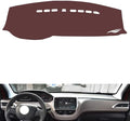 Leather Dashboard Cover Compatible with Peugeot 3008 (NO HUD) 2016-2019，Dash Cover, Non-Slip Dash Cover, Dash mat Dashboard Cover, Interior Dash Covers