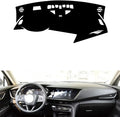 leather dashboard cover Compatible with Buick Envision PLUS (warning light，dash cover（black）