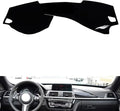 leather dashboard cover Compatible with BMW M3（No speaker） 2014-2018，dash cover（black）