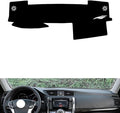 leather dashboard cover Compatible with Toyota Ruiz 2010-2015，dash cover（black）