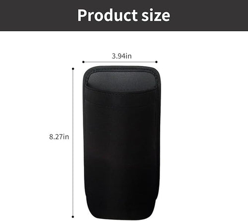 1 Pcs Black Cup Holder Large Cup Holder, Car Water Bottle Holder Bag, Hanging Anti-Drop Seat Car Seat Side-Hanging Storage Bag, Car Water Cup Storage Bag for Most Car Models