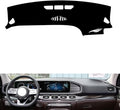 Leather Dashboard Cover Compatible with Mercedes GLS (NO HUD 20-2025，Dash Cover（Black）