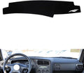 leather dashboard cover Compatible with VW Compatible with Jetta 2005-2012，dash cover（black）