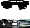 leather dashboard cover Compatible with KIA Sorento (no speaker) 2013-2014，dash cover（black）