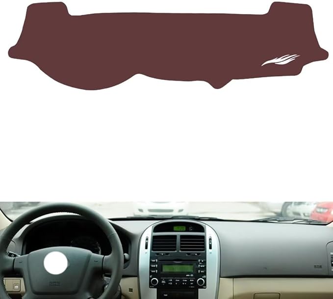 Leather Dashboard Cover Compatible with KIA Cerato，Dash Cover, Non-Slip Dash Cover, Dash mat Dashboard Cover, Interior Dash Covers