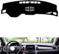 leather dashboard cover Compatible with HONDA URV (NO HUD，dash cover（black）