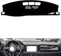 leather dashboard cover Compatible with SkodaSkoda Kodiaq，dash cover（black）