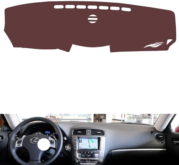 Leather Dashboard Cover Compatible with LEX is 2006-2011，Dash Cover, Non-Slip Dash Cover, Dash mat Dashboard Cover, Interior Dash Covers